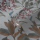 Tapet exotic vintage Kakadu gri-bleu
