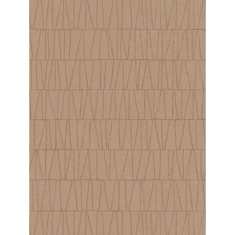Tapet grafic Jade roz-auriu