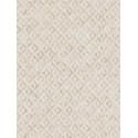Tapet model geometric vintage alb-gri