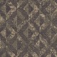 Tapet model geometric vintage maro-negru