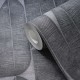 Tapet geometric Frunze de palmier antracit