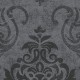 Tapet clasic cu model baroc antracit