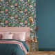 Tapet floral artistic Kyoto 47462