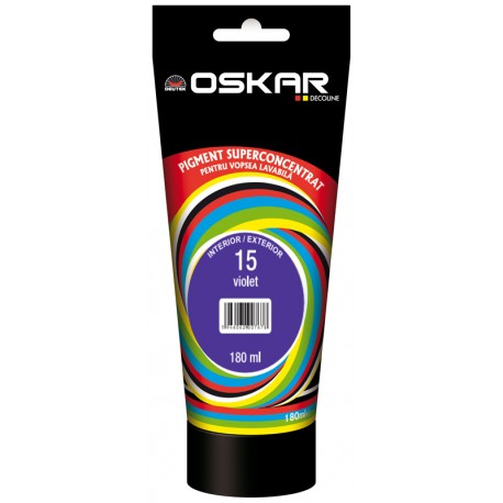 Pigment Oskar Violet 180 ml pentru vopsea lavabila