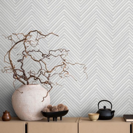 Tapet lambriu lemn Herringbone 33375