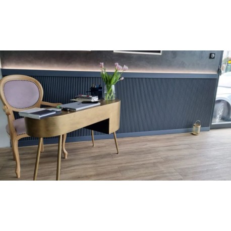 Panou riflaj alb L0101 mat 2.70 m