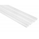 Panou riflaj alb L0201 mat 2.70 m