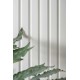 Panou riflaj alb L0201P lucios 2.70 m