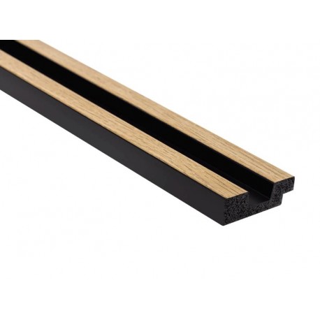 Terminatie stanga Panou riflaj Stejar natural L0105