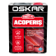 Vopsea Oskar Direct Pe Acoperis Rosu inchis 2.5L