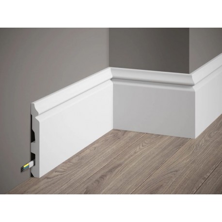 Plinta alba Mardom MD360 137 mm