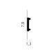 Brau decorativ Mardom MDC217 78 mm