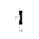 Brau decorativ Mardom MDD412 75 mm