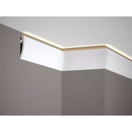 Cornisa canal LED MD030 80x17 mm