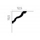Cornisa tavan MDB158 105x125 mm