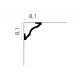 Cornisa flexibila MD213F 81x81 mm