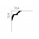 Cornisa flexibila MDB169F 124x126 mm