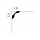 Cornisa flexibila MDA005F 58x58 mm