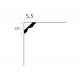 Cornisa tavan MDB147 50x55 mm