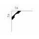 Cornisa tavan MDB152 76x76 mm