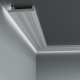 Plinta LED polimer dur Gaudi 90x19 mm