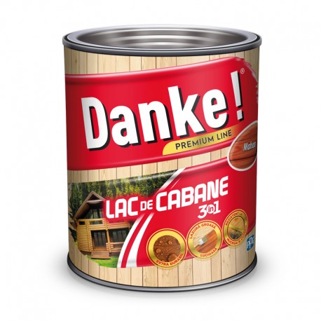Lac de Cabane 3 in 1 Danke Incolor 2.5L