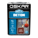 Vopsea Oskar Direct pe Beton Maro roscat 0.75L