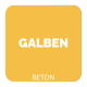 Vopsea Oskar Direct pe Beton galben 2.5L