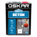 Vopsea Oskar Direct pe Beton alb 2.5L