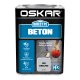Vopsea Oskar Direct pe Beton gri deschis 0.75L