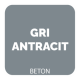 Vopsea Oskar Direct pe Beton gri antracit 2.5L