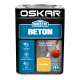 Vopsea Oskar Direct pe Beton galben 0.75L