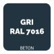 Vopsea Oskar Direct pe Beton gri RAL 7016 2.5L