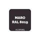 Vopsea Oskar Direct Pe Acoperis Maro RAL 8019 0.75L