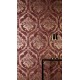 Tapet baroc texturat rosu