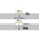 Prag de trecere Arbiton PR3 argintiu 30mm x 186cm