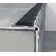 Profil treapta antiderapant Arbiton PS6 argintiu 46x30 mm 120 cm