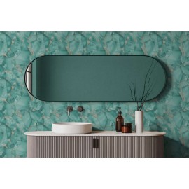 Tapet imitatie marmura verde PintWalls