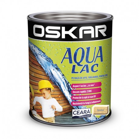 Oskar Aqua Lac pentru lemn Incolor 0.75l